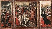 VERSPRONCK, Jan Cornelisz Triptych of the Micault Family Spain oil painting artist
